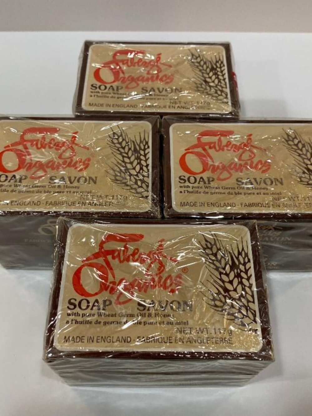 Lot Of 8 Vintage Faberge Organics 117g Bars Of Soap